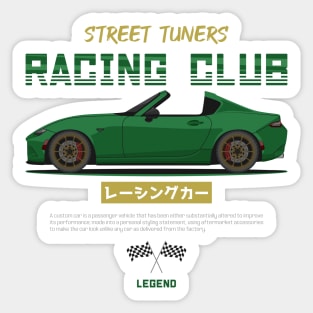 Tuner Green ND Miata Roadster JDM Sticker